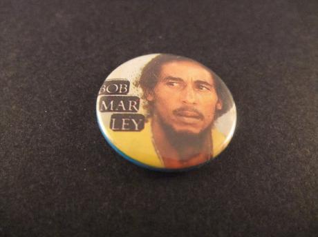 Bob Marley Jamaicaans reggae-zanger geel shirt